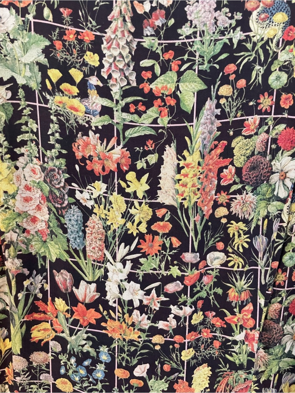Samantha Pleet romper in rare botanical print, size 8 - Picture 3 of 4